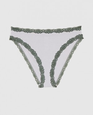 Women's La Senza Bikini Panty Underwear Grey | e7Fn1jJd