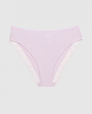 Women's La Senza Bikini Panty Underwear Purple | sewLzuzO