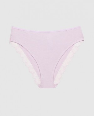 Women's La Senza Bikini Panty Underwear Purple | RCnRxZS7