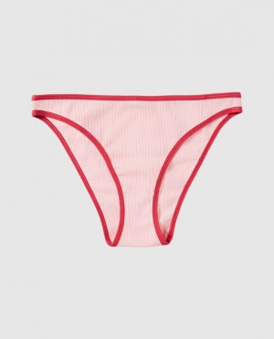 Women's La Senza Bikini Panty Underwear Pink | 4voQDfrx