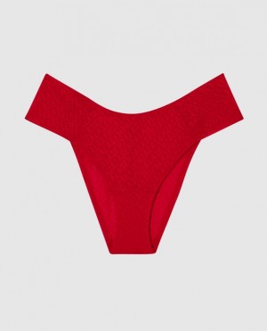 Women's La Senza Bikini Panty Underwear Red | wpAzjX2v