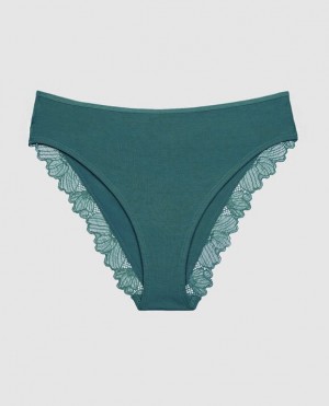 Women's La Senza Bikini Panty Underwear Tidal Turq | JIVChAMI