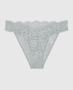 Women's La Senza Cheeky Panty Underwear Grey | 7sBHUxcF