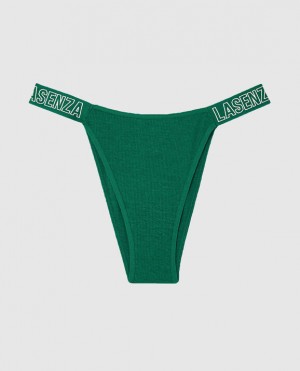 Women's La Senza Cheeky Panty Underwear Green | sstUTngG