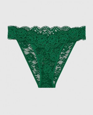 Women's La Senza Cheeky Panty Underwear Green | ExjJ96oR