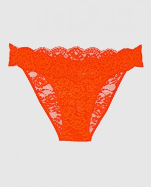 Women's La Senza Cheeky Panty Underwear Hot Glow | sQuwM3zm