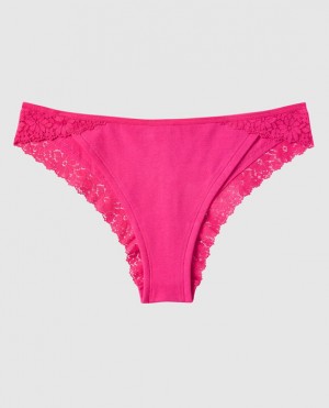 Women's La Senza Cheeky Panty Underwear Pink | EfhBpkh9