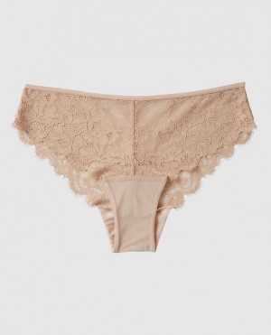 Women's La Senza Cheeky Panty Underwear Rosetan | Co5ZTAmg