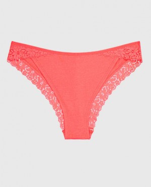 Women's La Senza Cheeky Panty Underwear Red | xHBLUnK9