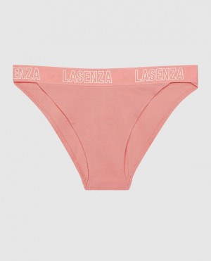 Women's La Senza High Leg Cheeky Panty Underwear Strawberry Ice | vEbLLJks