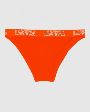Women's La Senza High Leg Cheeky Panty Underwear Hot Glow | 8VbvmaP1