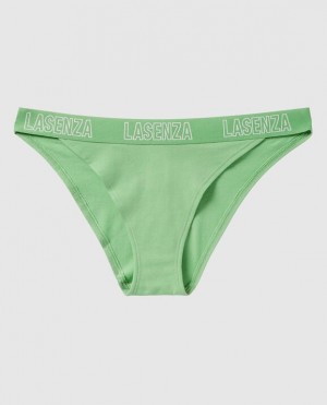 Women's La Senza High Leg Cheeky Panty Underwear Mint | mNAOTOtg