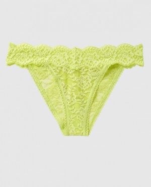 Women's La Senza High Leg Cheeky Panty Underwear Green | f5cbWWOA