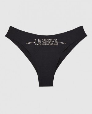Women's La Senza High Leg Cheeky Panty Underwear LZA Graphic | H1OqHj77