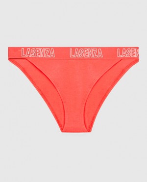 Women's La Senza High Leg Cheeky Panty Underwear Red | c0cpXGRk