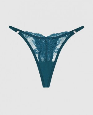 Women's La Senza High Leg Thong Panty Underwear Deep Dive | ze9Noh43