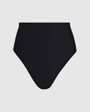 Women's La Senza High Waist Smoothing Thong Accessories Black | iC3W9vc1