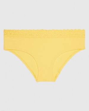 Women's La Senza Hipster Panty Underwear Cream | 5iB7XxVO