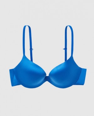 Women's La Senza Push Up Bras Deep Blue | HFnBuKx0