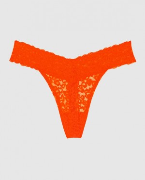 Women's La Senza Thong Panty Underwear Hot Glow | djGHvvQv