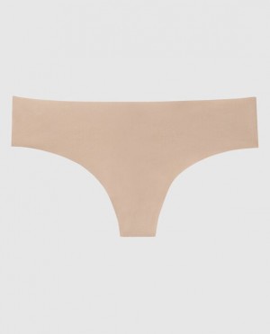 Women's La Senza Thong Panty Underwear Rosetan | DFhh0PLe