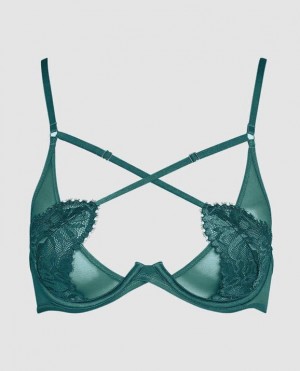 Women's La Senza Unlined Strappy Bras Tidal Turq | u1nfeL7H