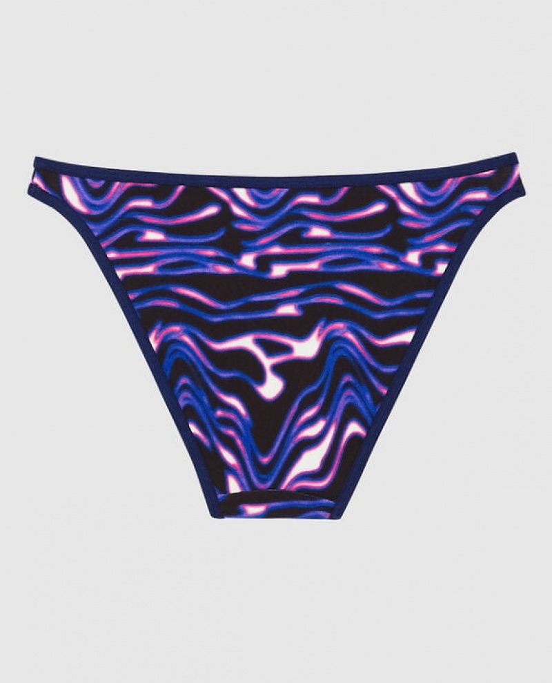 Women's La Senza Bikini Panty Underwear Cosmic Waves | N2Pjjm4F