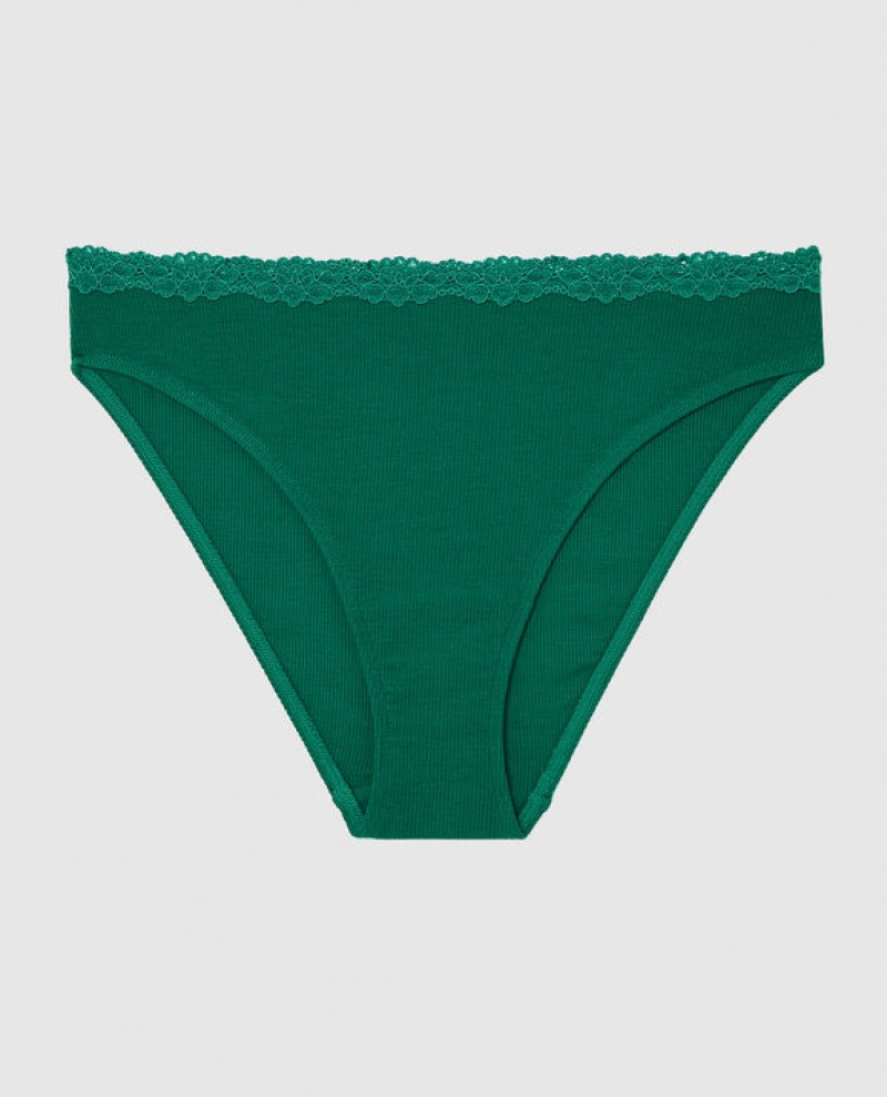 Women\'s La Senza Bikini Panty Underwear Green | qLl1jD8j