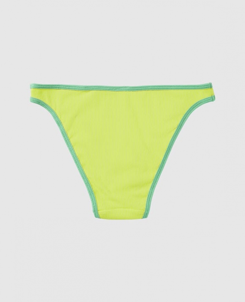 Women's La Senza Bikini Panty Underwear Green | 7kX0ZHQ2