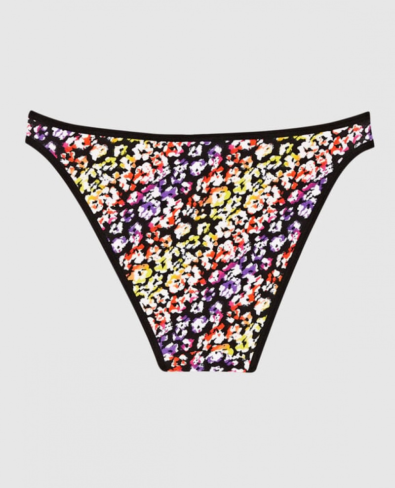 Women's La Senza Bikini Panty Underwear Multicolor Leopard | 1vvWZT3s