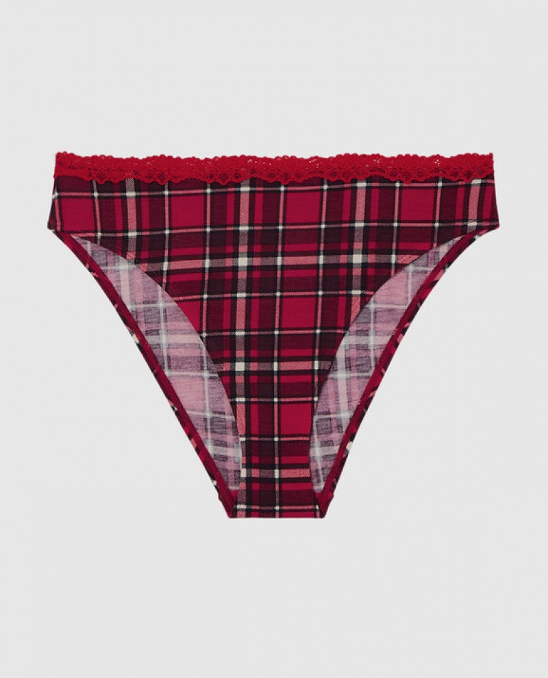 Women\'s La Senza Bikini Panty Underwear Party Plaid | RhcNOdel