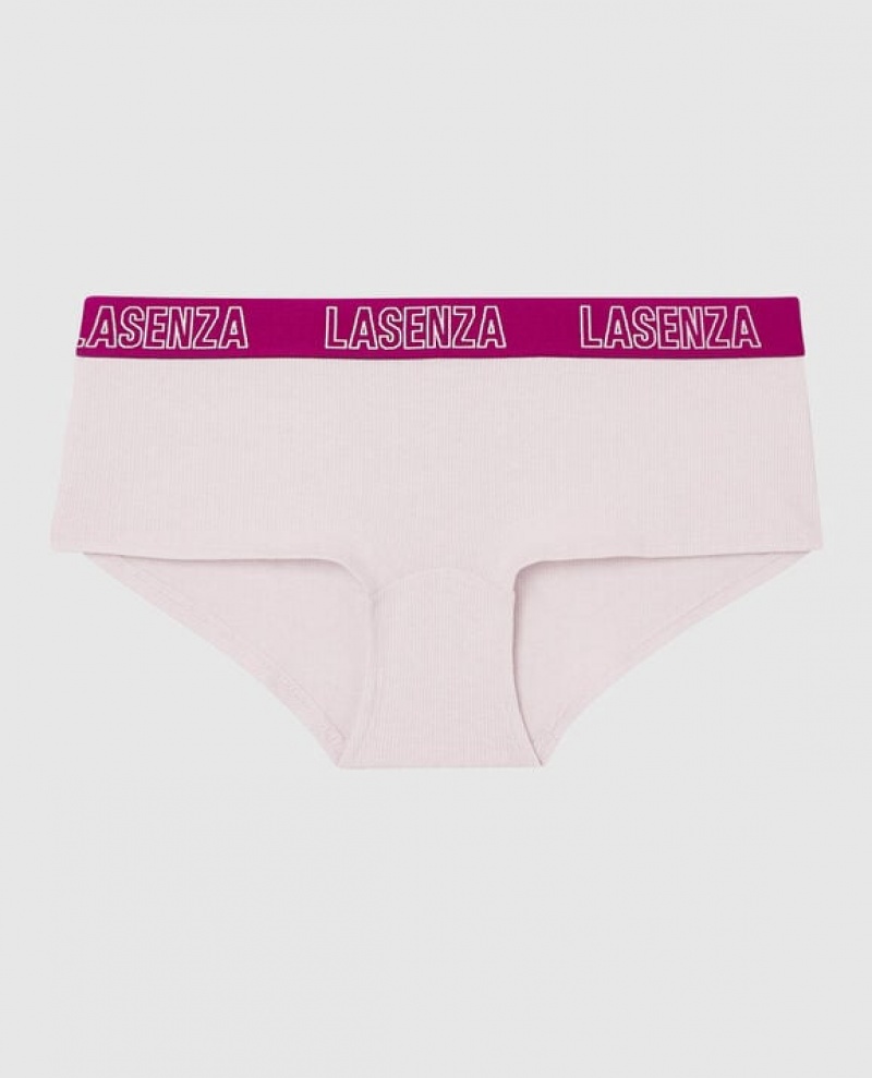 Women\'s La Senza Boyshort Panty Underwear Pink | jnNLtKFh