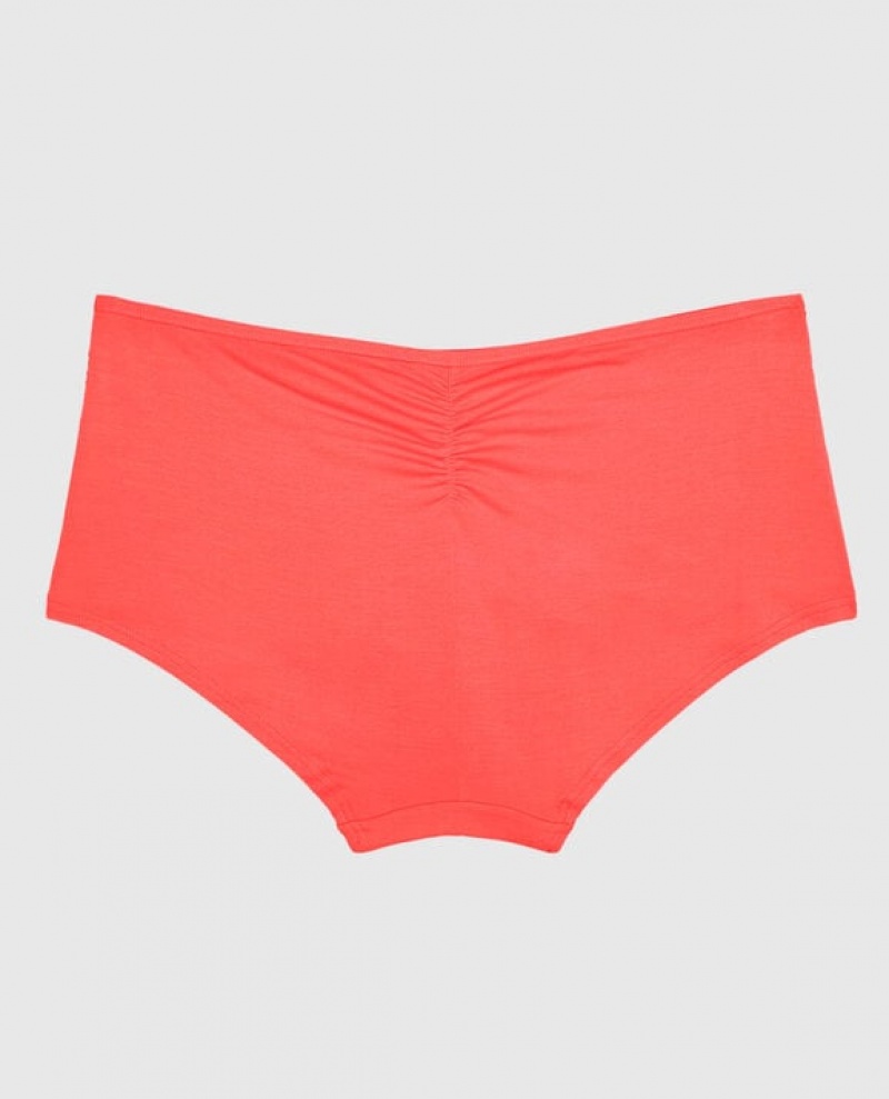 Women's La Senza Boyshort Panty Underwear Red | jlRBN9pM