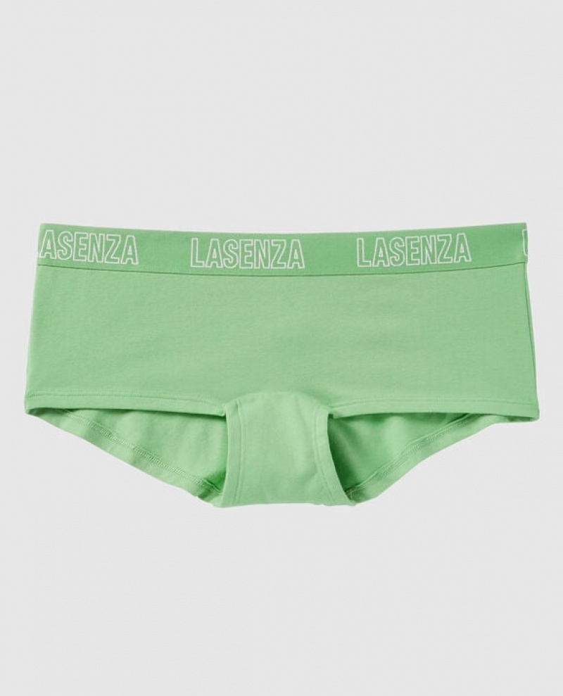 Women\'s La Senza Boyshort Panty Underwear Mint | Fr6ZanE8