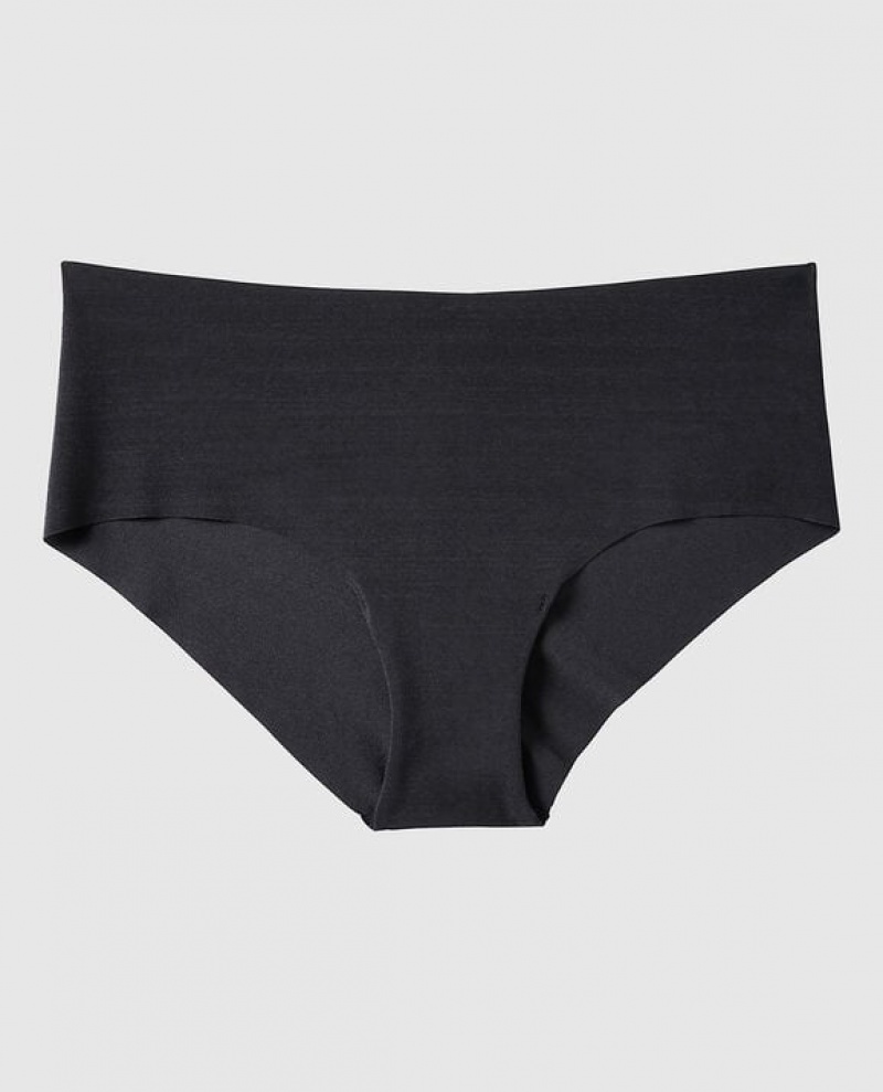Women\'s La Senza Brazilian Panty Underwear Black | x7AWww9P