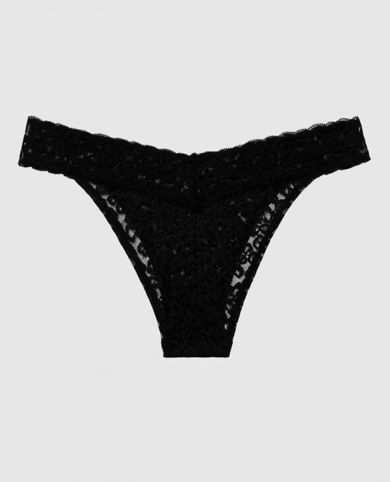 Women's La Senza Cheeky Panty Underwear Black | B3ODy1LX