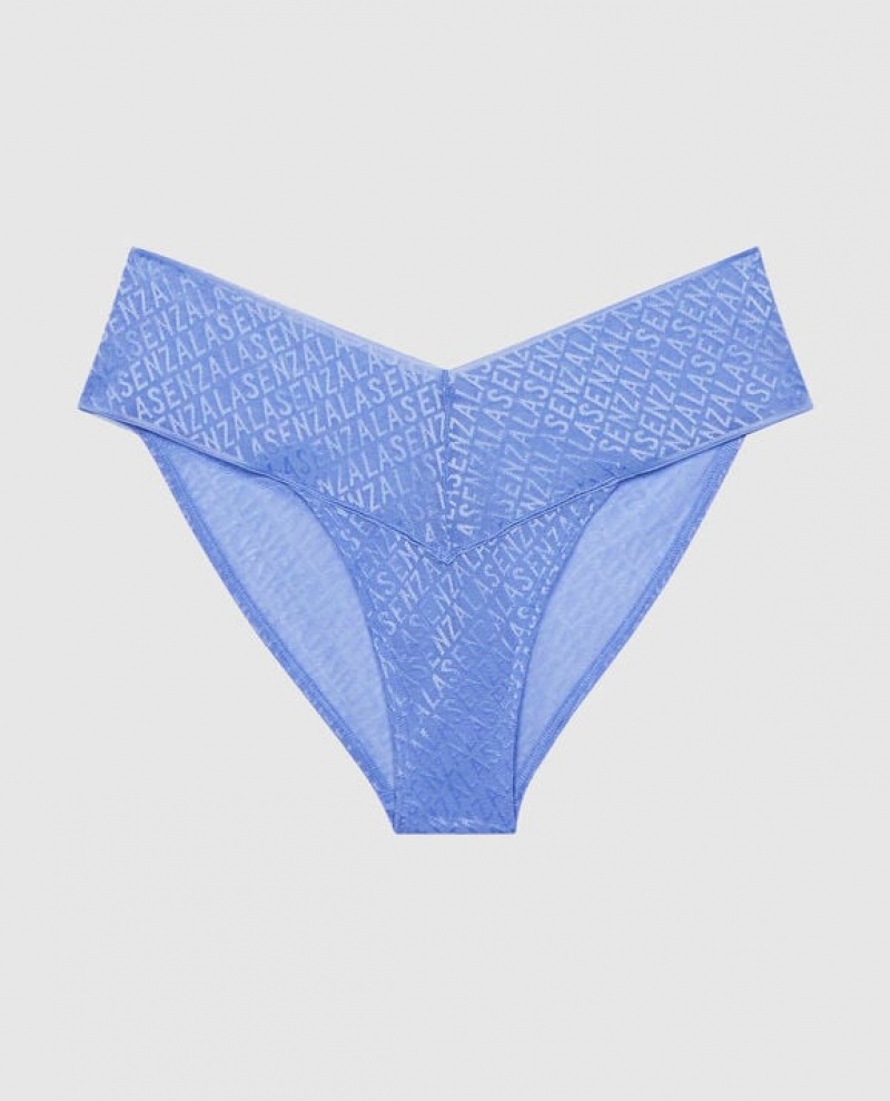 Women\'s La Senza Cheeky Panty Underwear Blue | BEMvIlMO