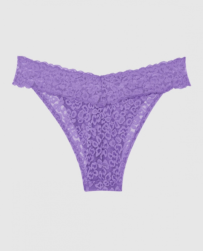 Women's La Senza Cheeky Panty Underwear Flower | 7LOH5jW0