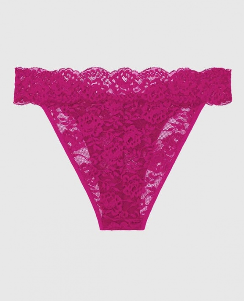 Women's La Senza Cheeky Panty Underwear Pink | MdHAqABT