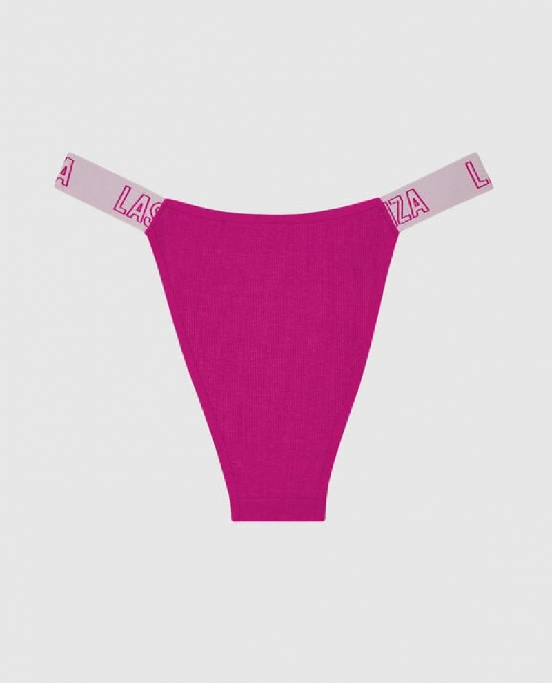 Women's La Senza Cheeky Panty Underwear Pink | iHcvY9uK