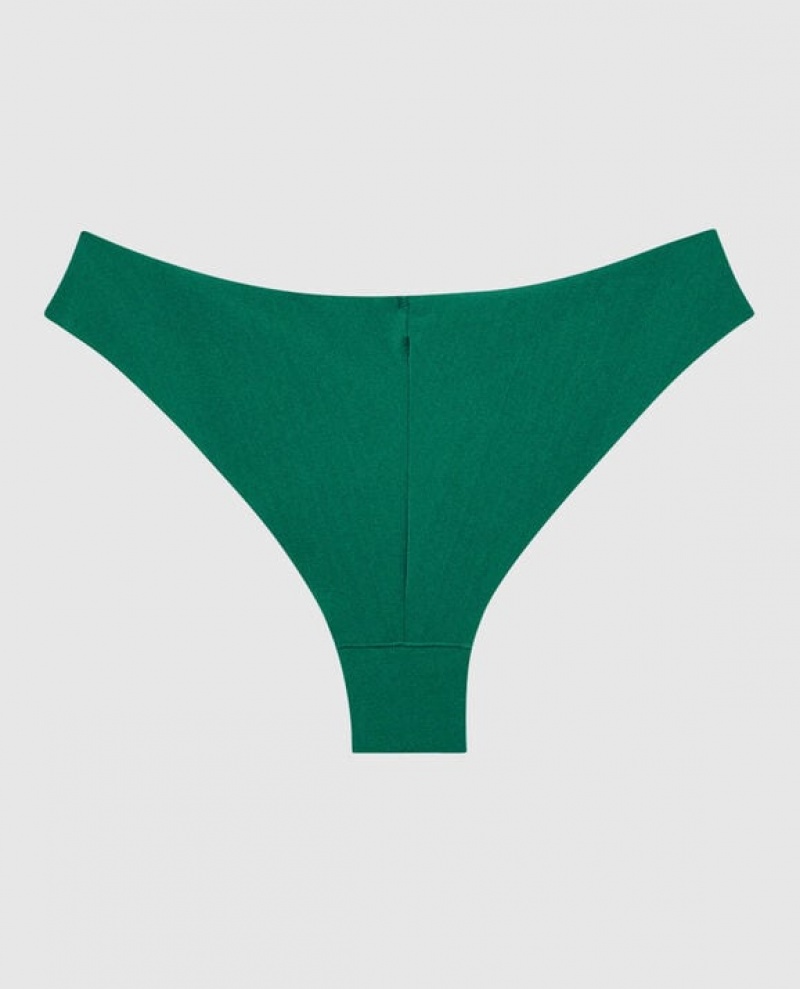 Women's La Senza High Leg Cheeky Panty Underwear Green | C1h8nwPd