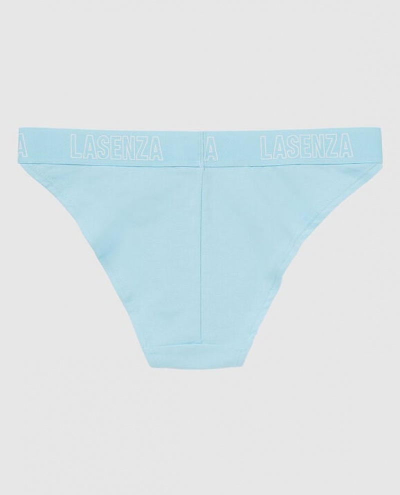 Women's La Senza High Leg Cheeky Panty Underwear Baltic Sea | 2IAFlrXQ