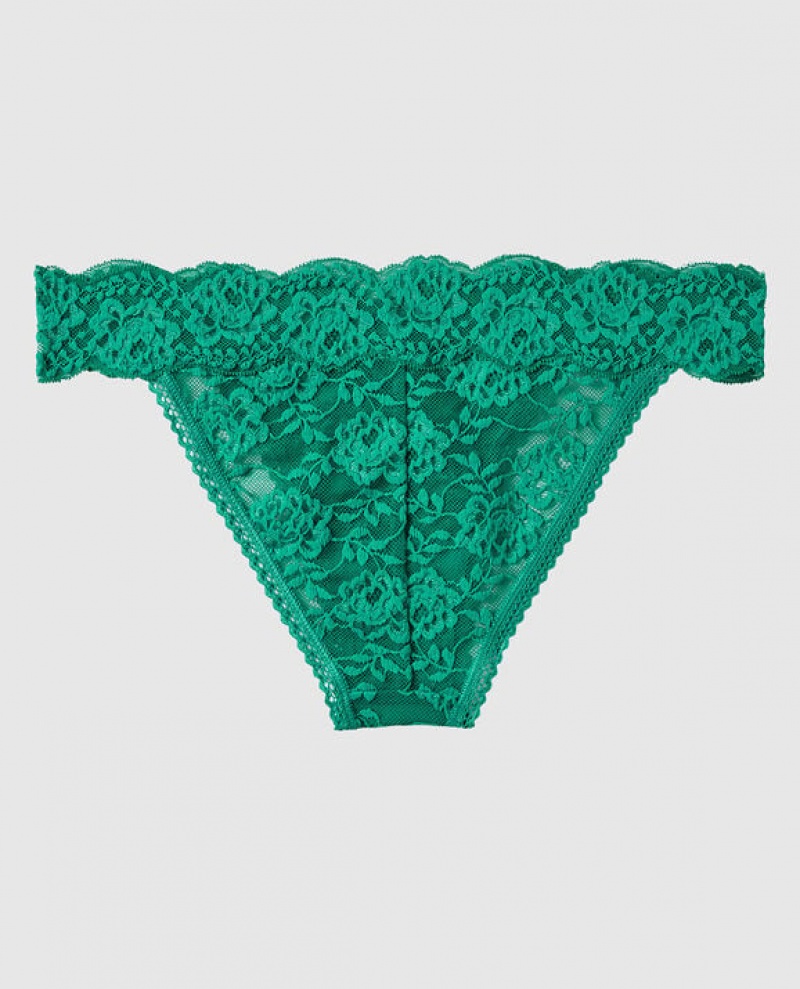 Women's La Senza High Leg Cheeky Panty Underwear Turquoise | xMFj0ktI