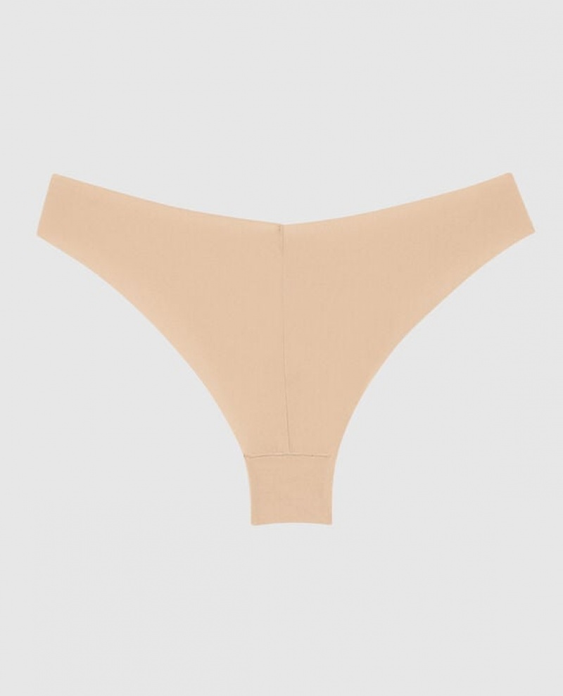 Women's La Senza High Leg Cheeky Panty Underwear Pink | 11w71cXq