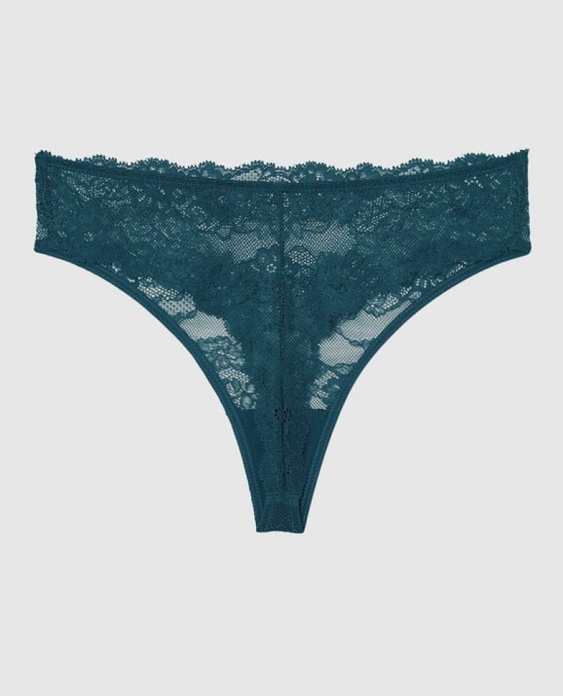 Women's La Senza High Waist Thong Panty Underwear Deep Dive | gm0D8Nnb