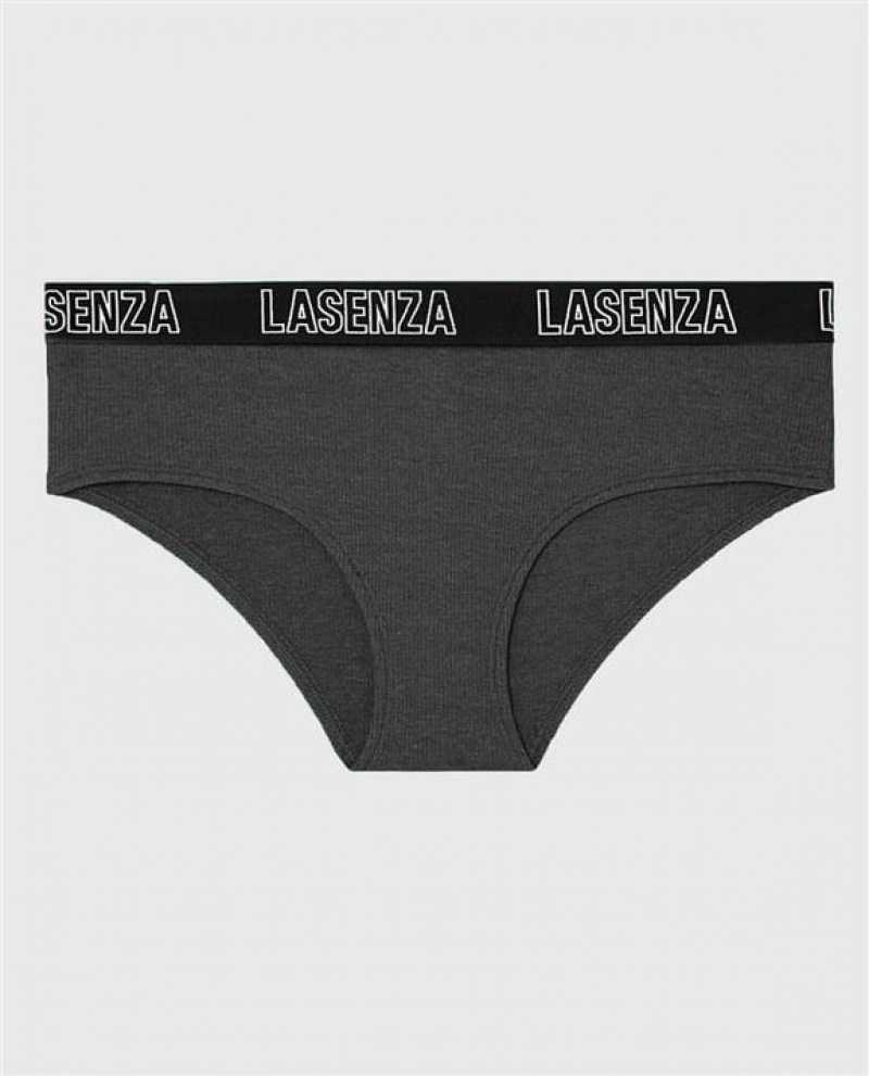 Women\'s La Senza Hipster Panty Underwear Black | hAmpWqEU