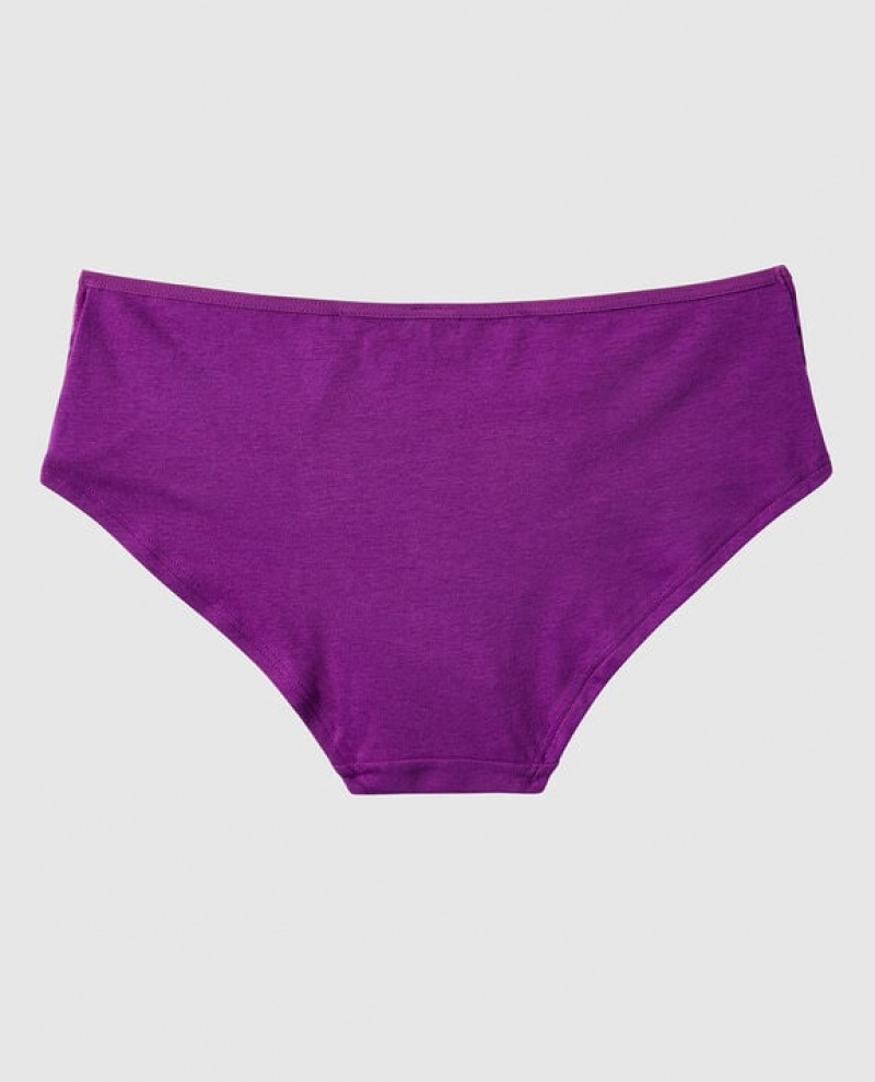 Women's La Senza Hipster Panty Underwear Purple | aZGhOLtG