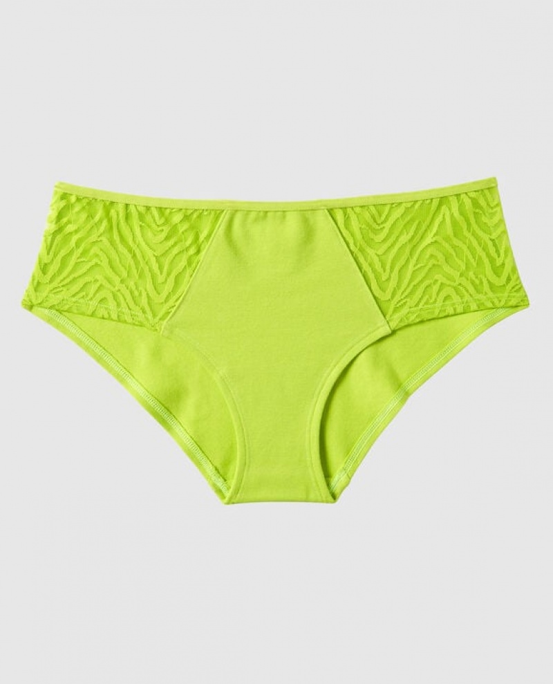 Women\'s La Senza Hipster Panty Underwear Limelight | GQsEDZul