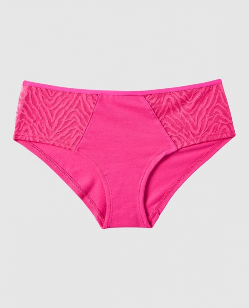 Women\'s La Senza Hipster Panty Underwear Pink | xYu5HADu