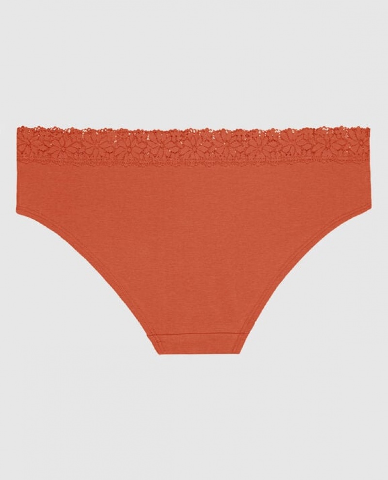 Women's La Senza Hipster Panty Underwear Terra Cotta | CKSfGvYw